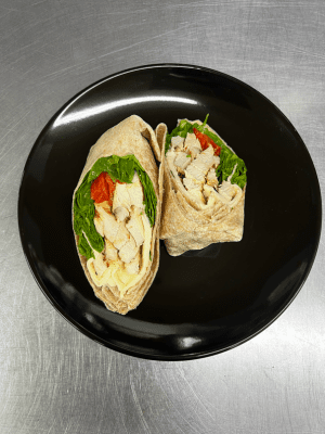 chicken-caprese wrap