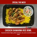 Chicken Shawarma rice bowl