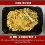 Creamy chicken piccata