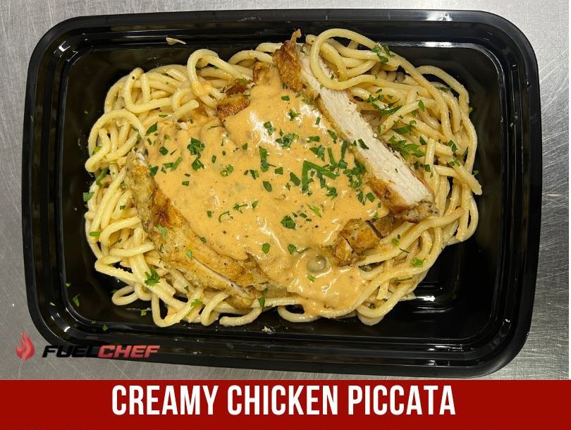 Creamy chicken piccata