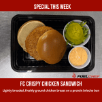 FC crispy chicken sandwich