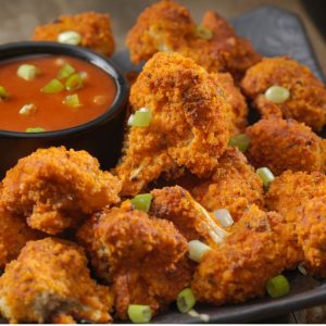 Crispy Buffalo Cauliflower