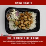 GRILLED CHICKEN GREEK BOWL