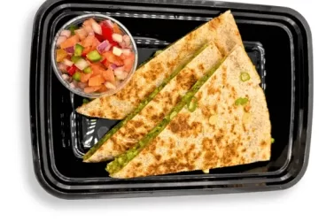 Broccoli Cheese Quesadilla