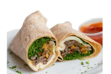 Pepper Steak Wrap - Fuel Chef