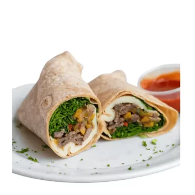 Pepper Steak Wrap - Fuel Chef