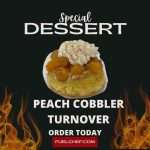 Peach Cobbler Turnover