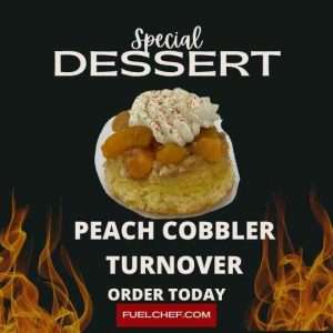 Peach Cobbler Turnover