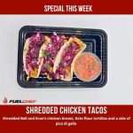 shredded chicken tacos