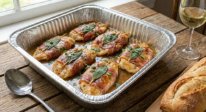chicken saltimbocca