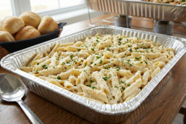 penne alfredo