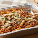 penne bolognese
