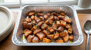 roasted sweet potatoes