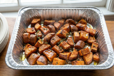 roasted sweet potatoes