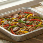 sausage peppers onions